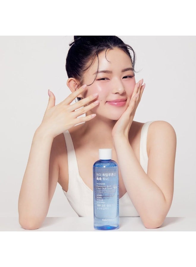 TonyMoly Wonder Hyaluronic Acid Chok Chok Toner Instant Hydration 500ml - Image 4