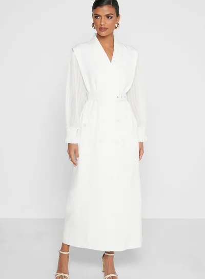 Khizana Belted Blazer Dress