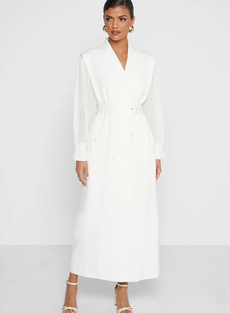 Khizana Belted Blazer Dress
