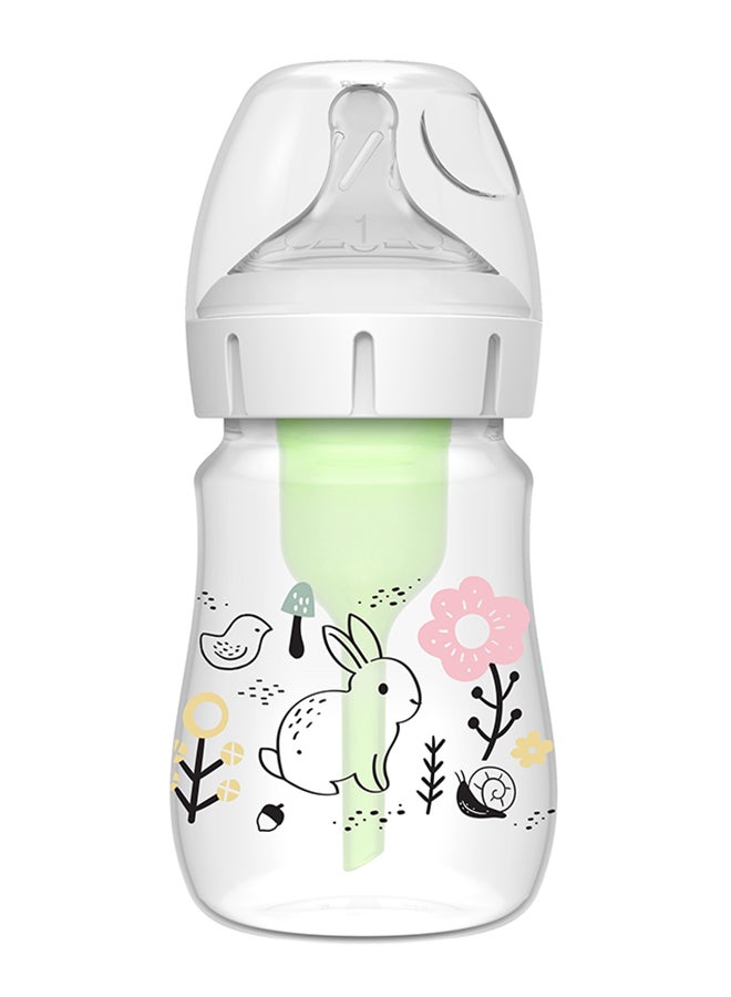 Dr. Brown’s PP W-N Anti-Colic Options+ Designer Baby Bottle 150 ML, Woodland Bunny Design, 1-Pack - Image 1