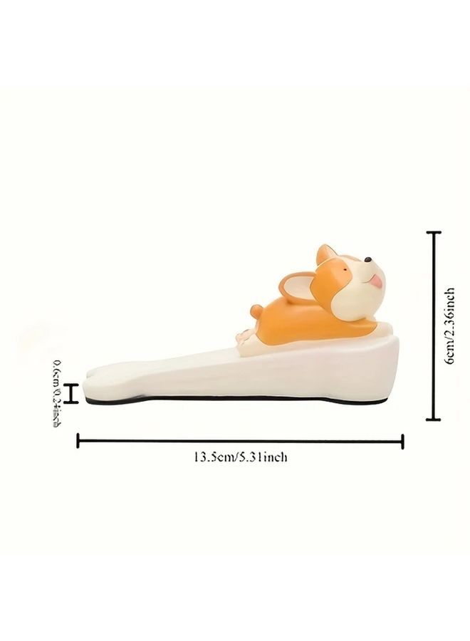 سدادة باب قطة لطيفة | سدادة باب بلاستيكية جذابة | تصميم وظيفي زخرفي على شكل قطة كلب أرنب | حماية تحت الباب | متينة للاستخدام الخارجي | ديكور منزلي غريب | خفيفة الوزن للشقق | لعشاق الحيوانات الأليفة - Image 3