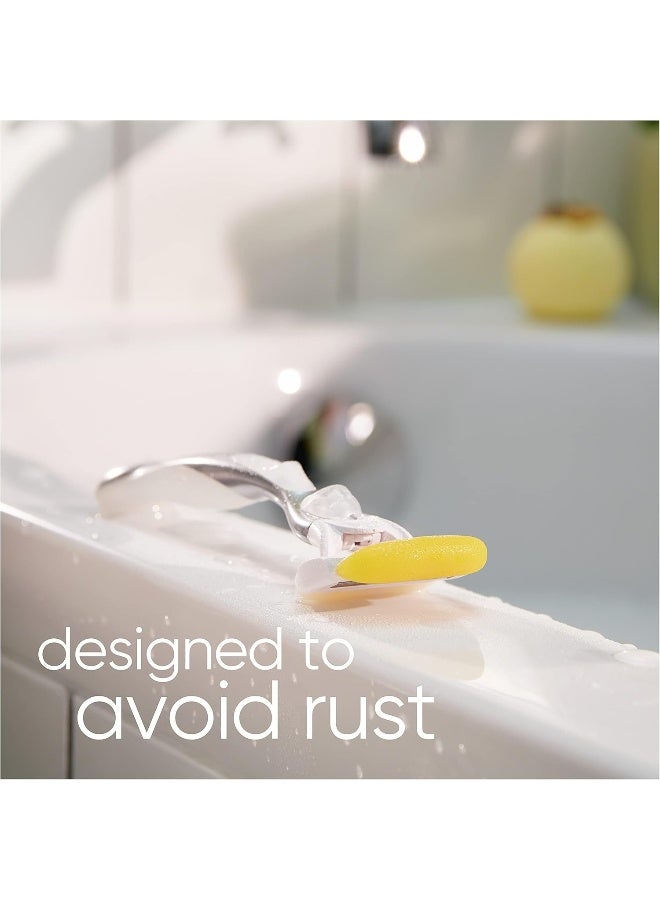 Venus مقبض ماكينة حلاقة نسائية Comfortglide Olay بجوز الهند + 2 شفرات حلاقة إضافية - Image 4