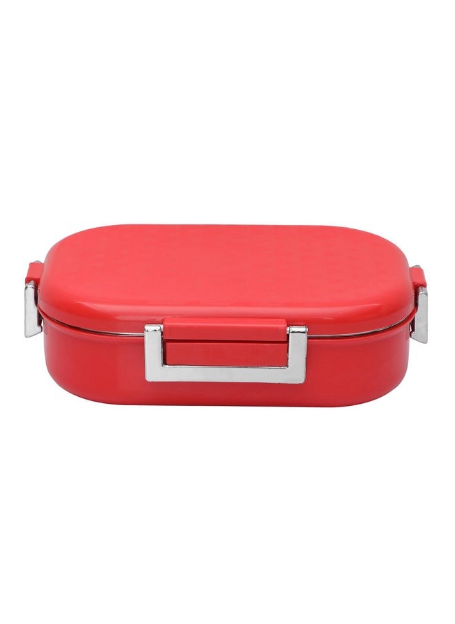 JAYPEE JAYPEE Stainless Steel Insulated Lunch Box Snapsteel, Red, 650 ml, Airtight Tiffin Box for School Kids |Spillproof with Silicon Seal | Food Grade | BPA Free  - Image 1