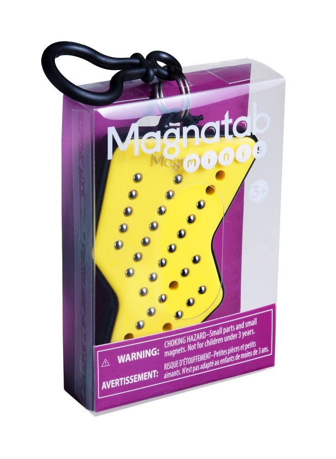 PlayMonster Magnatab Minis - Lightning Bolt - Sensory Fidget Toy - Drawing Tool - Satisfying Sounds - Travel-Friendly - Ages 3+ - Image 2