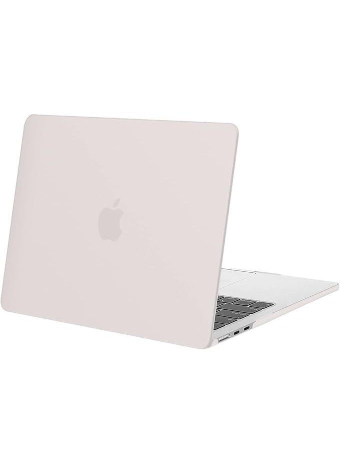 بروماس غطاء حماية صلب مقاوم للخدوش لجهاز MacBook Air مقاس 13 بوصة، متوافق مع موديلات M5 2026، M4 2025، M3، M2 2024-2022، A3449، A3240، A3113، A2681، لون رمادي حجري. - Image 1