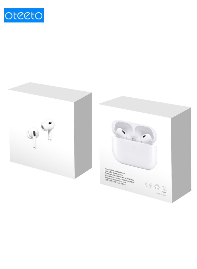 Oteeto 105 Wireless Bluetooth Earbuds – Hi-Fi Sound, Noise-Canceling Headphones with Touch Control & Long Battery Life - Image 5