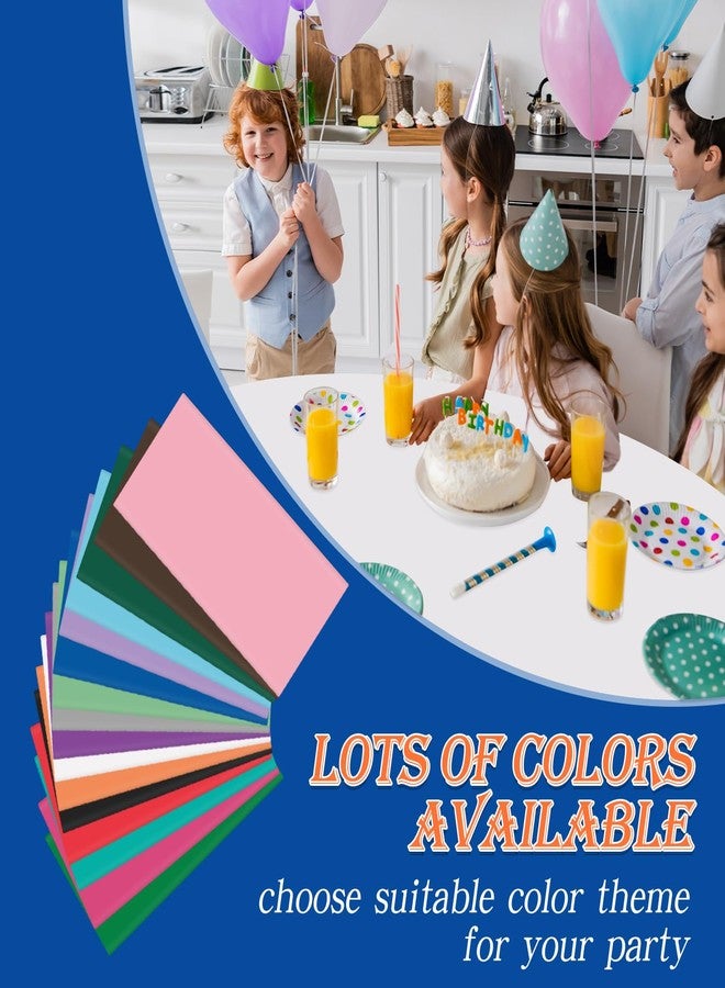 YSYJ 12 Pack White 84 Inch Disposable Plastic Tablecloths Round Table Cloth Plastic Table Cover for Parties - Image 5