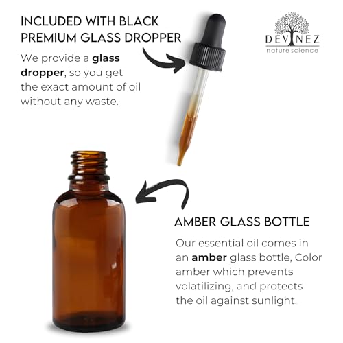 Devinez Vanilla Essential Oil (100ml) - 100% Natural in Glass Bottle for Diffusers, Easing Daily Tension, Calming Aromatherapy & DIY Skincare - Sweet Warm Aroma - Image 5