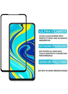 ELTRAZONE واقي شاشة زجاجي كامل من الحافة إلى الحافة لهاتف Xiaomi Redmi Note 9S / Redmi Note 9 Pro / Redmi 9 Pro Max  - Image 3