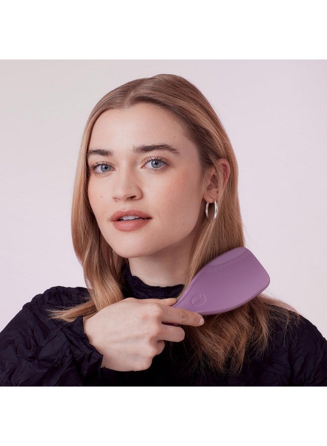 TANGLE TEEZER Plantbased Ultimate Detangler Brush Dry & Wet Hair Brush Eliminates Knots & Reduces Breakage For All Hair Types Earthy Purple - Image 4