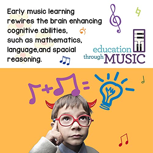 LOOIKOOS Toddler Musical Instruments International Natural Wooden Music Set for Toddlers and Kids - Eco Friendly Preschool Educational Musical Toys with Storage Bag - Image 5