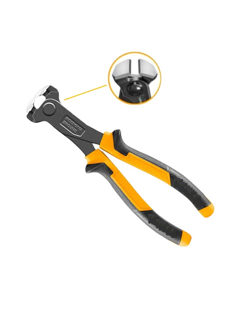GSK Cut GSK Cut End Cutting Pliers 160mm YellowBlack CrV Steel Black Finish ComfortGrip Handles Perfect for Carpenters Construction Handymen  - Image 4