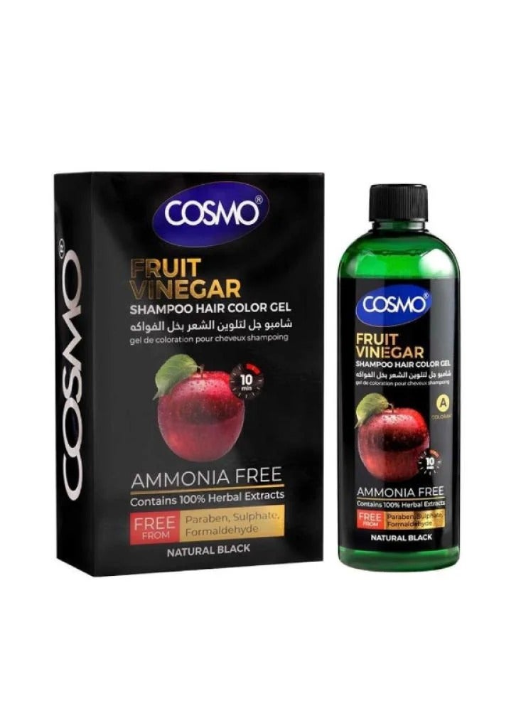 كوزمو شامبو جل لتلوين الشعر بخل الفواكه خالي من الامونيا  480 مل
