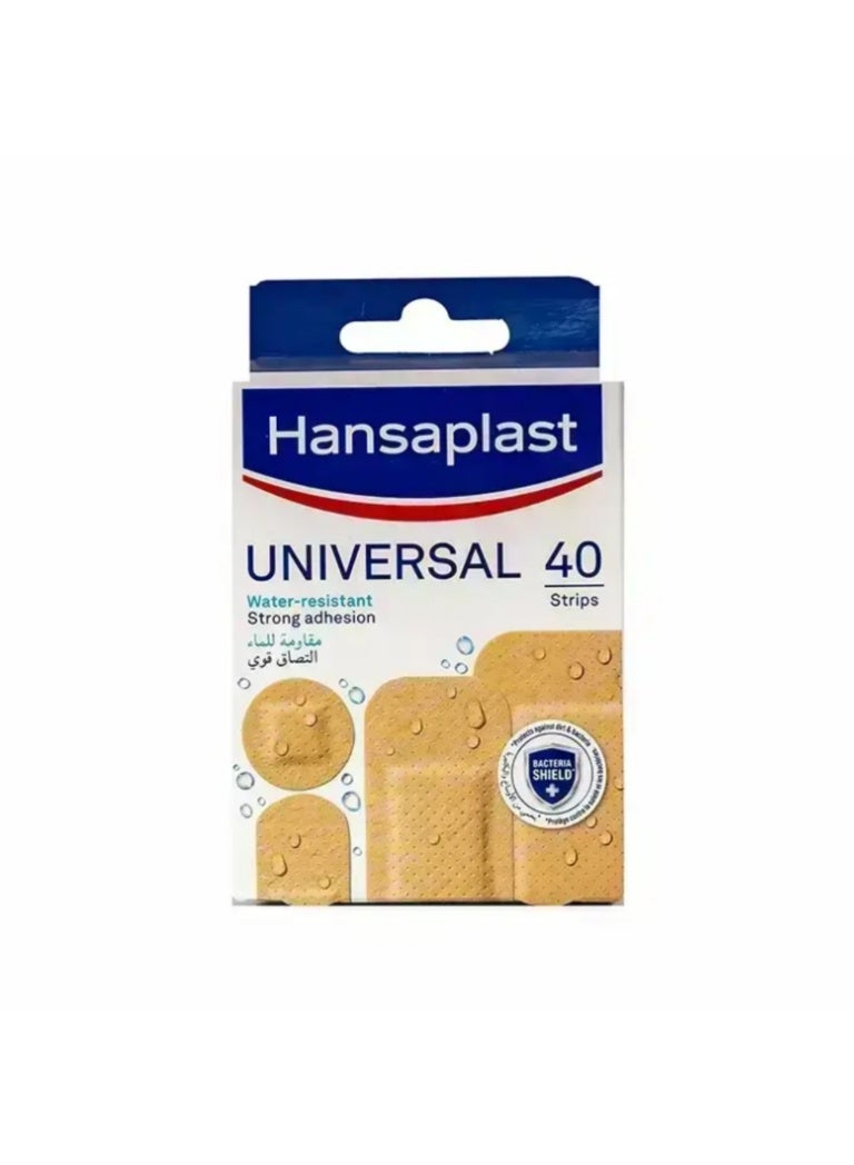هانزابلاست لصقات جروح مقاومة للماء – 40 لصقه يونيفرسال - Image 1