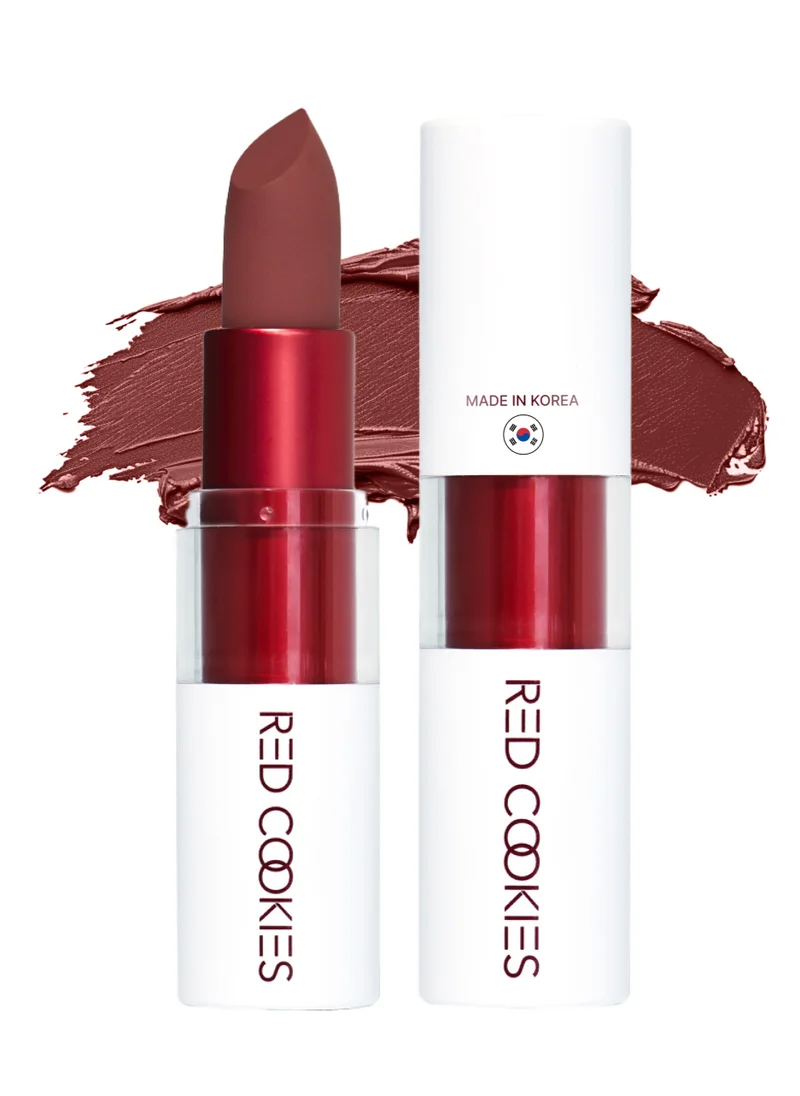 RED COOKIES Korean Marshmallow Powder Lipstick - Shade: A4 Saigon Melo