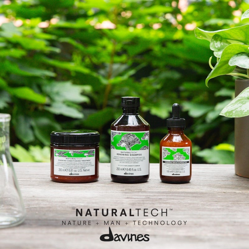 Davines Naturaltech RENEWING Conditioner, Gentle Nourishing And Moisturizing Action To Promote The Wellbeing Of The Scalp, 8.79 fl. oz. - Image 2
