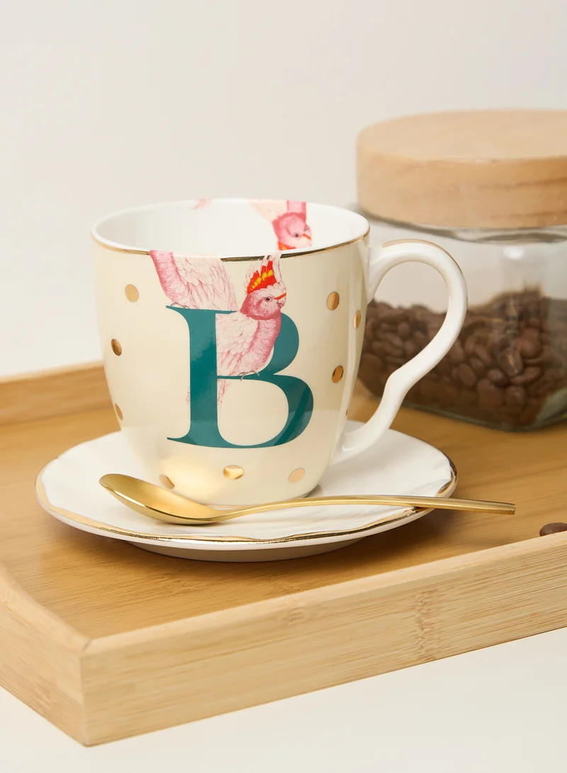 YVONNE ELLEN Alphabet Mug - Bird