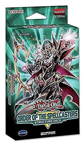 Yugioh بطاقات يوجي يو: مجموعة هيكل السحرة 3 نادرة جداً 2 نادرة فائقة - Image 1