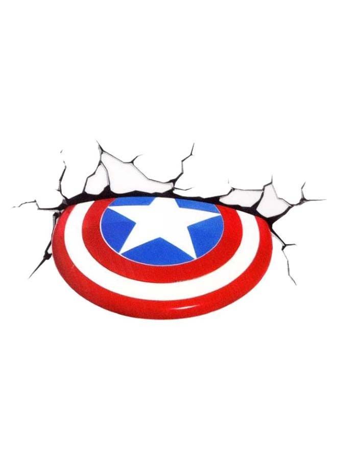 NIBEMINENT Captain America Civil War Shield Car Sticker