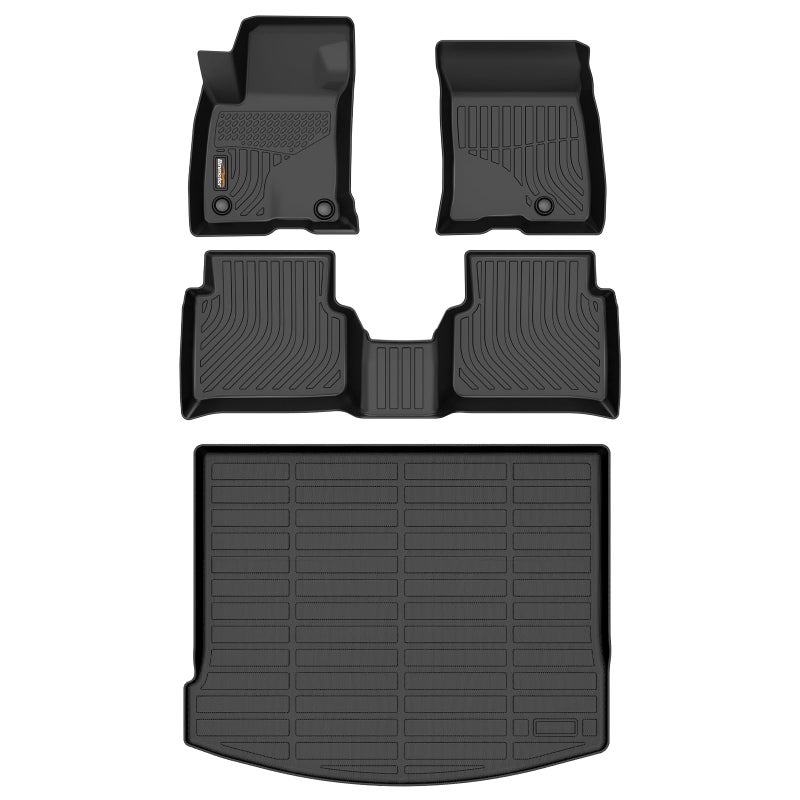 BinmotorFloor Mats Cargo Liner for Lincoln Corsair 20202024 2025Not for Plugin Hybrid TPE Corsair All Weather Mats for Lincoln Corsair Rubber Liners for Corsair Accessories