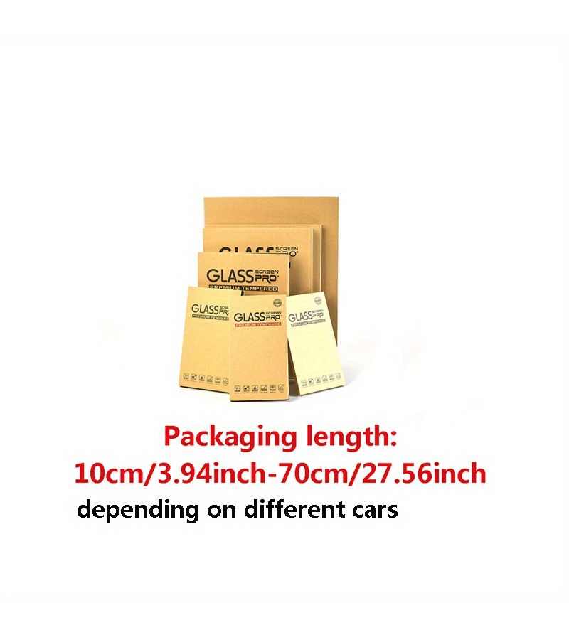 Variants Screen Protector For Jietu X70 2018 2021 Car Navigation Anti Scratch Film - Image 4