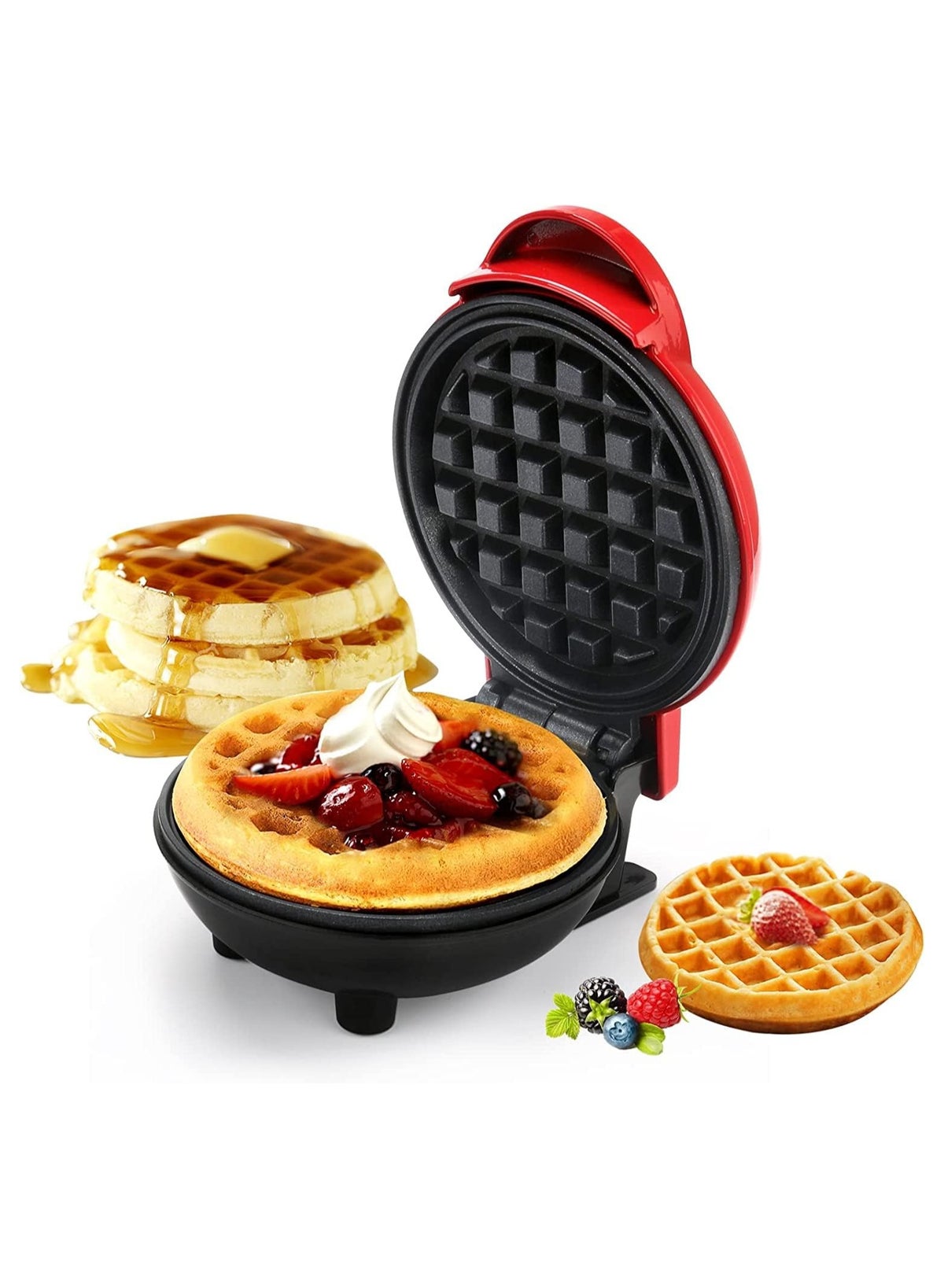 Generic mini waffle maker machine 3 in 1 waffle iron home appliances ...
