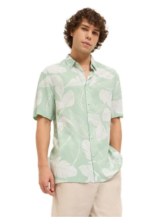 THE BEAR HOUSE Men's Shirt for Casual and Formal Wear | Classic Button-Down Style for Office, Daily Use, Travel, Events & All-Season Outfits | Versatile & Stylish Wardrobe Essential for Every Occasion