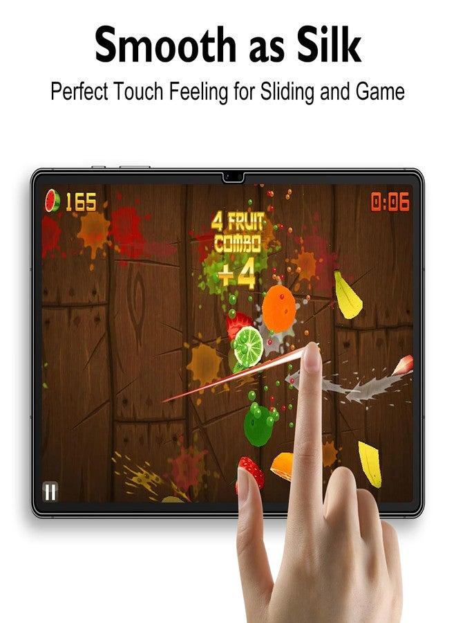 موثكا واقي شاشة زجاجي غير لامع من موثكا لجهاز جالاكسي تاب إس 10 بلس/إس 9 بلس/إس 9 إف إي بلس مقاس 12.4 بوصة، مع إطار سهل التركيب، زجاج مقوى مضاد للوهج وبصمات الأصابع لجهاز تاب إس 10 بلس/إس 9 إف إي بلس/إس 9 بلس، ناعم الملمس. - Image 2