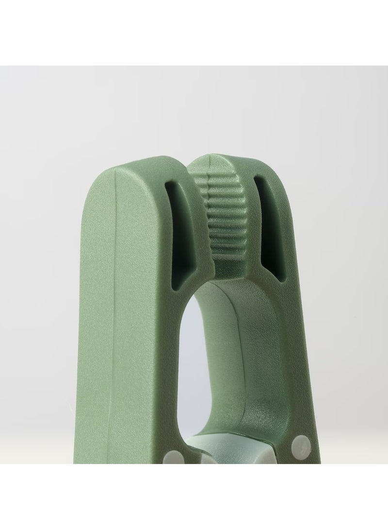 Clothes Pegs Polypropylene Plastic Green (8-pieces)  - Image 5