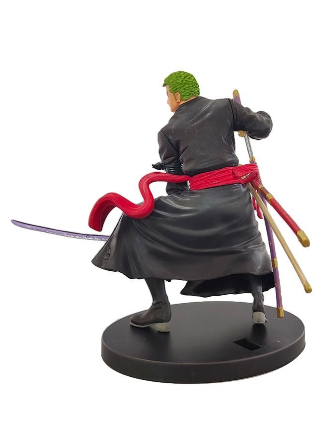 Anime One Piece Roronoa Zoro Figure Collectible Model Statue Figure Toy 16cm - Image 4