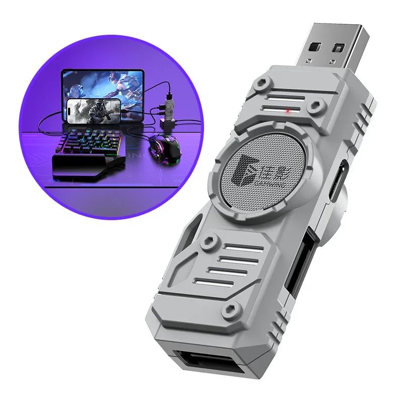 Gamwing M9 Mobile Gaming Keyboard and Mouse Converter, Supports Android iOS Game Controller - Image 2