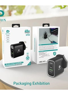 Devon Devon 45W Wall Charger PD + USB Port  - Image 4