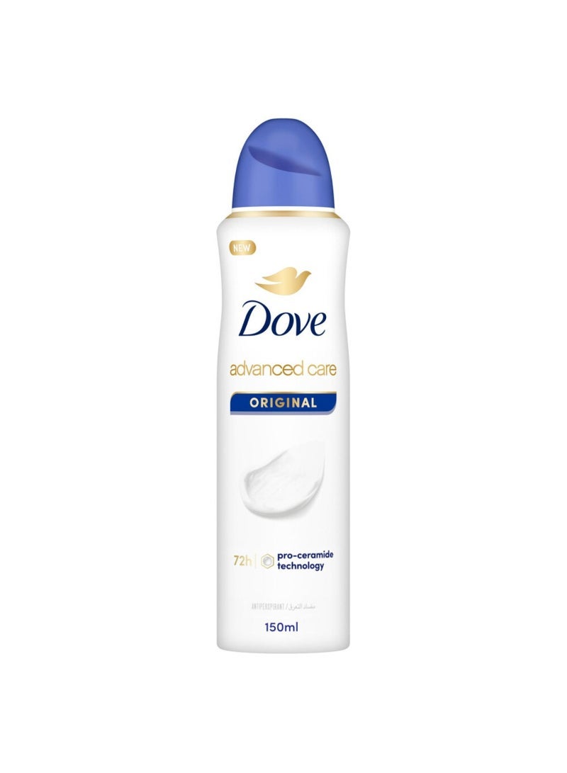 Dove Women Anti-Perspirant Deodorant Spray Original Alcohol Free 150 ml