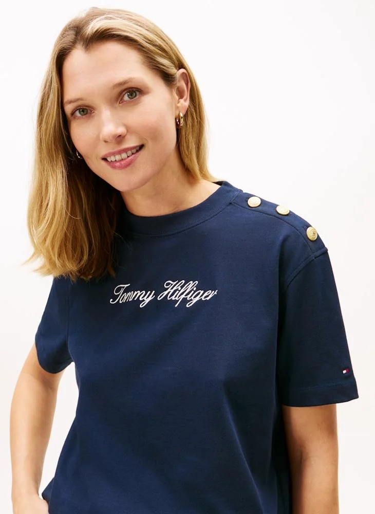 TOMMY HILFIGER Graphic Crew Neck T-Shirt
