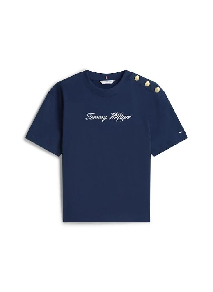 TOMMY HILFIGER Graphic Crew Neck T-Shirt