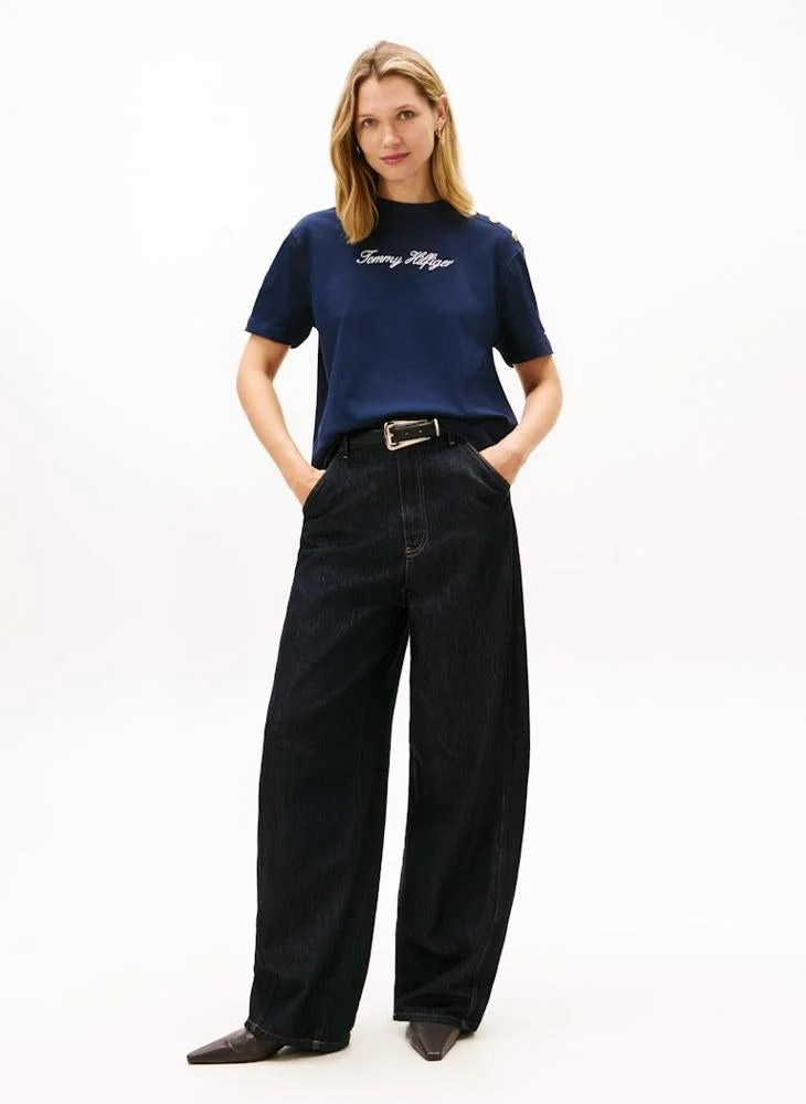 TOMMY HILFIGER Graphic Crew Neck T-Shirt