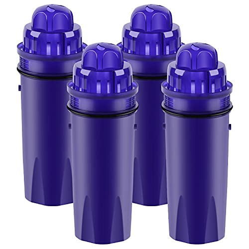 ICEPURE Pitcher Water Filter Replacement for PUR CRF950Z, CRF-950Z, PPF900Z, PPF951K, PPT700W, CR-1100C, CR1100CV, DS-1800Z, PPT711W, PPT711B, PPT111W and More PUR Pitcher and Dispensers System, 4PACK - Image 1