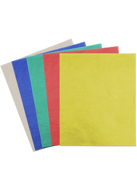 Carbon Paper For Tracing On Fabric Wood And Canvas 5 Colors 9 X 11 In 50 Sheets