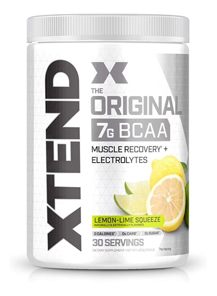 SCIVATION Xtend BCAA Supplement - Lemon Lime 30 Servings - Image 1