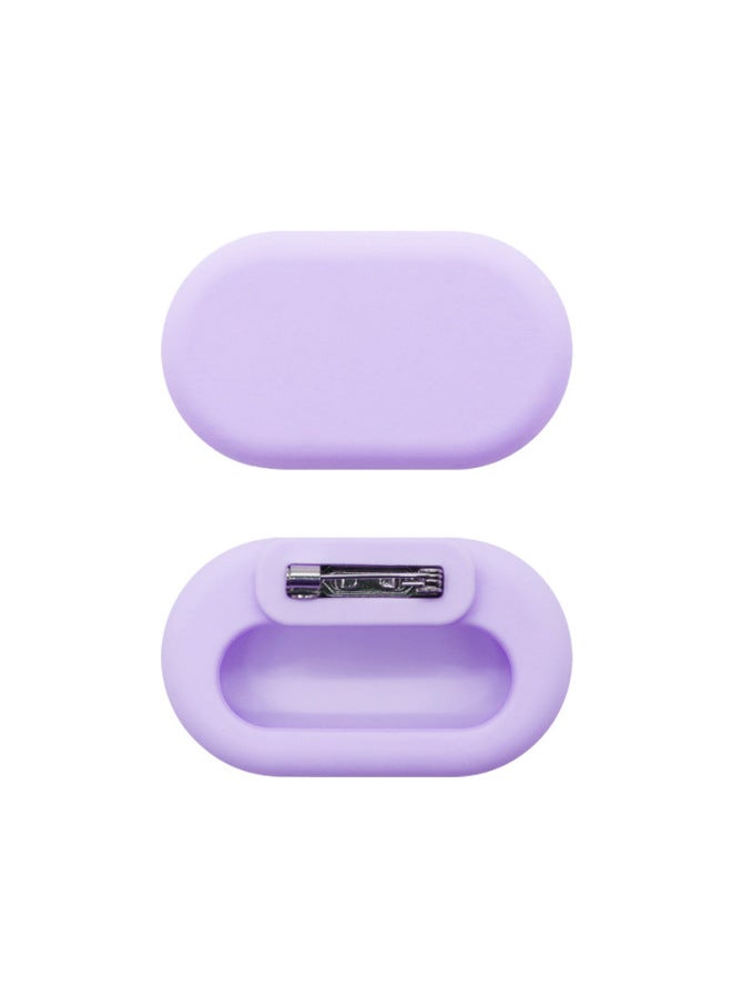 Suitable For Samsung Galaxy SmartTag2 Pin Tracker Case Locator Protection-Color:Light Purple-Applicable Models:Samsung Galaxy Smarttag2 - Image 1