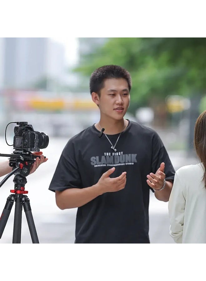 Ulanzi V6 3-in-1 Wireless Lavalier Microphone System - Image 2