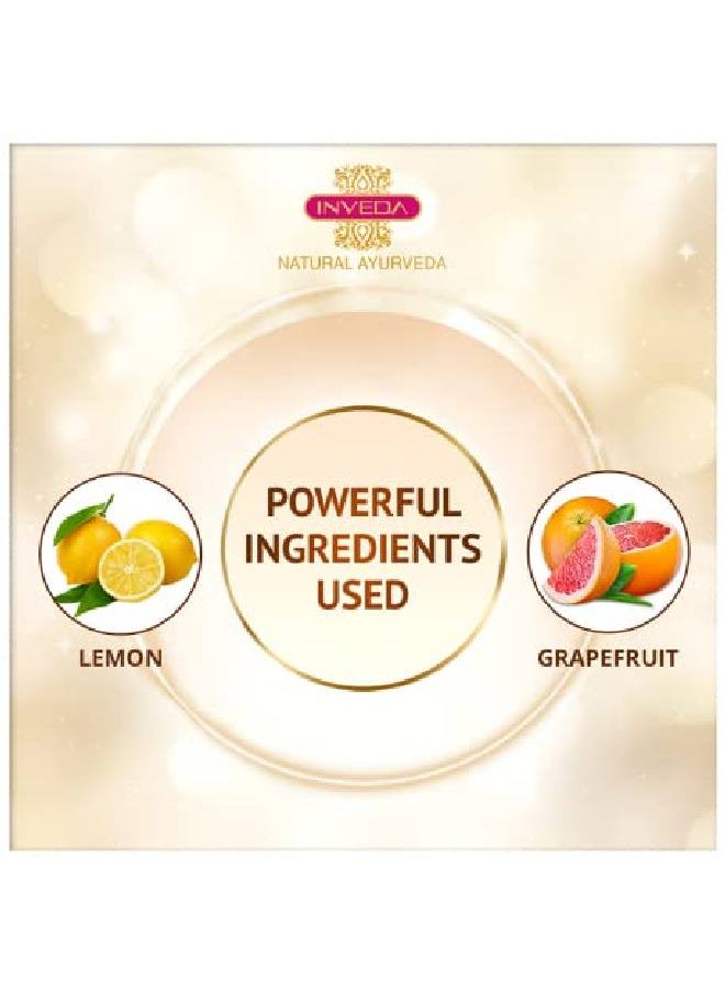 Lemon and Grapefruit Face Wash Prevents Pore Clogging Lightens Dark Spots with Lemon Peel Grapefruit Seed Extracts Give You Fresh & Detoxed Skin100ml