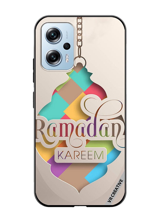 VR CREATIVE Protective Case Cover For Xiaomi Poco X4 GT Ramadan Kareem Design Multicolour - Image 1