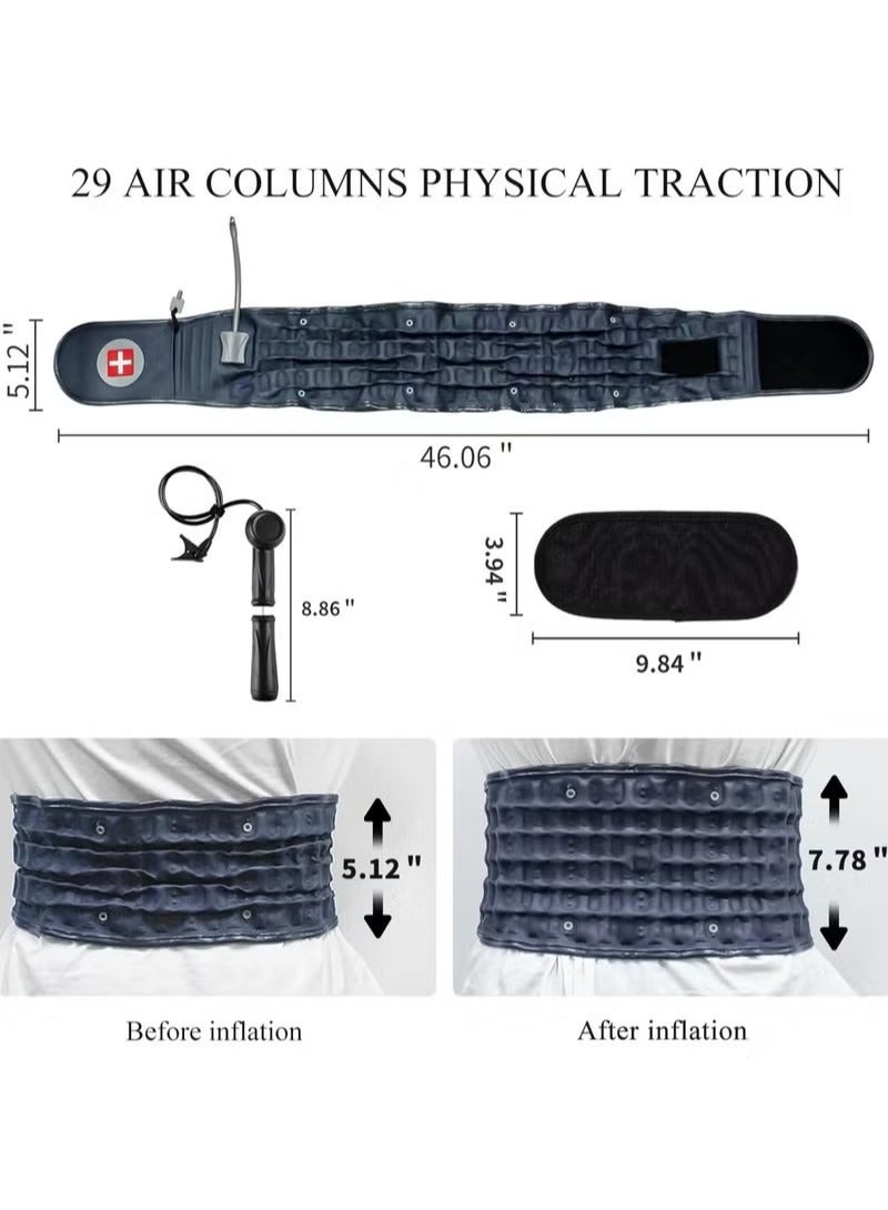 general Decompression Back Belt for Lower Back Pain Relief Lumbar Decompression Belt Men and Women Lumbar Traction Device - Image 4