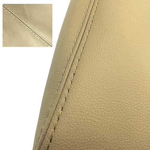 DSkoiph Synthetic Leather Center Console Armrest Cover Fits for 1999-2005 Lexus GS300/GS400/GS430 Skin Only (Beige) - Image 3