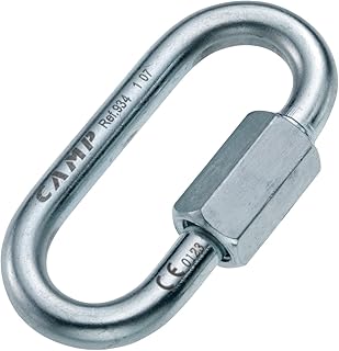 CAMP Camp Oval Quick Link - Zinc- 10mm - Image 1