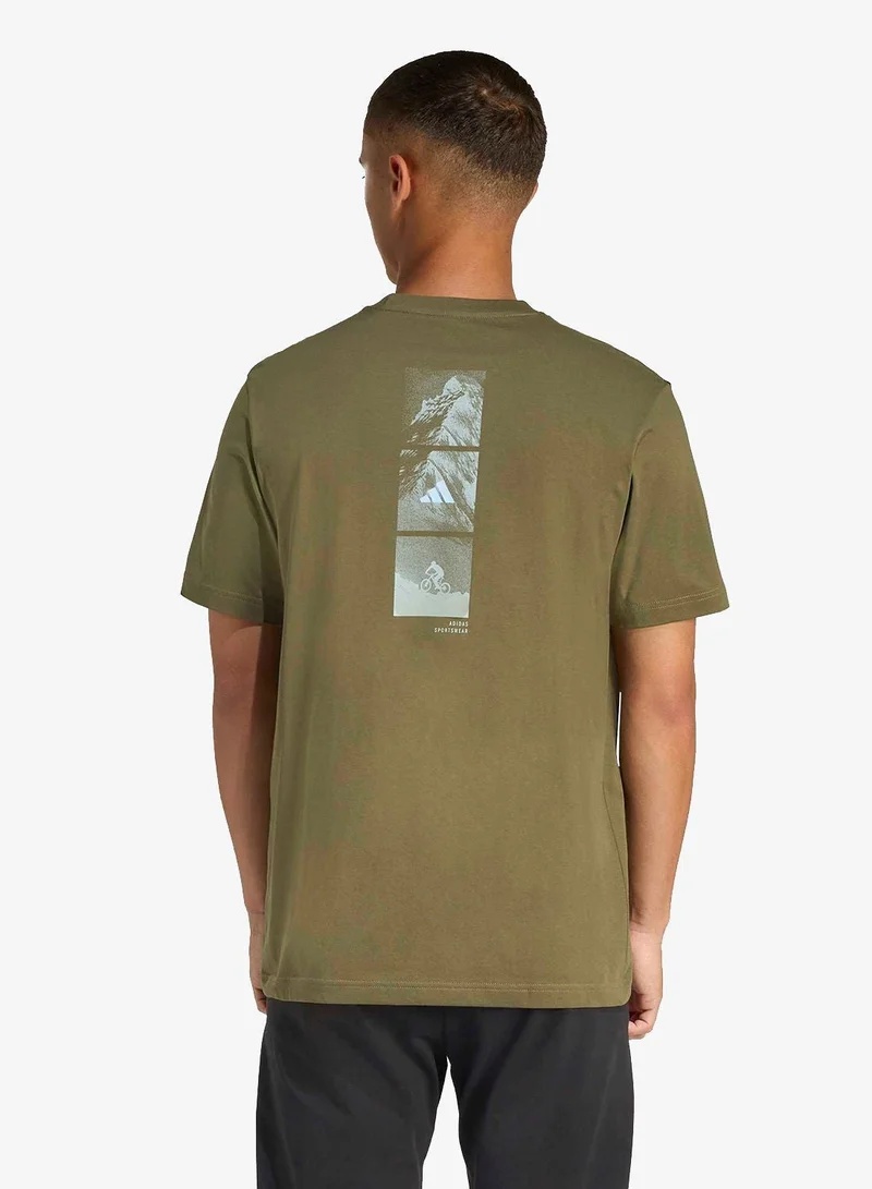 Adidas Outdoor  Biking Graphic T-Shirt