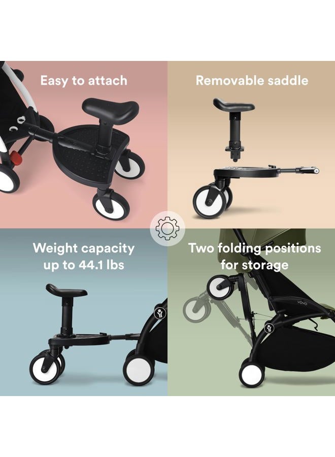 STOKKE لوحة يويو - للأطفال من 24-48 شهرًا أو حتى 44 رطلاً - سهلة التركيب على عربة يويو - Image 3
