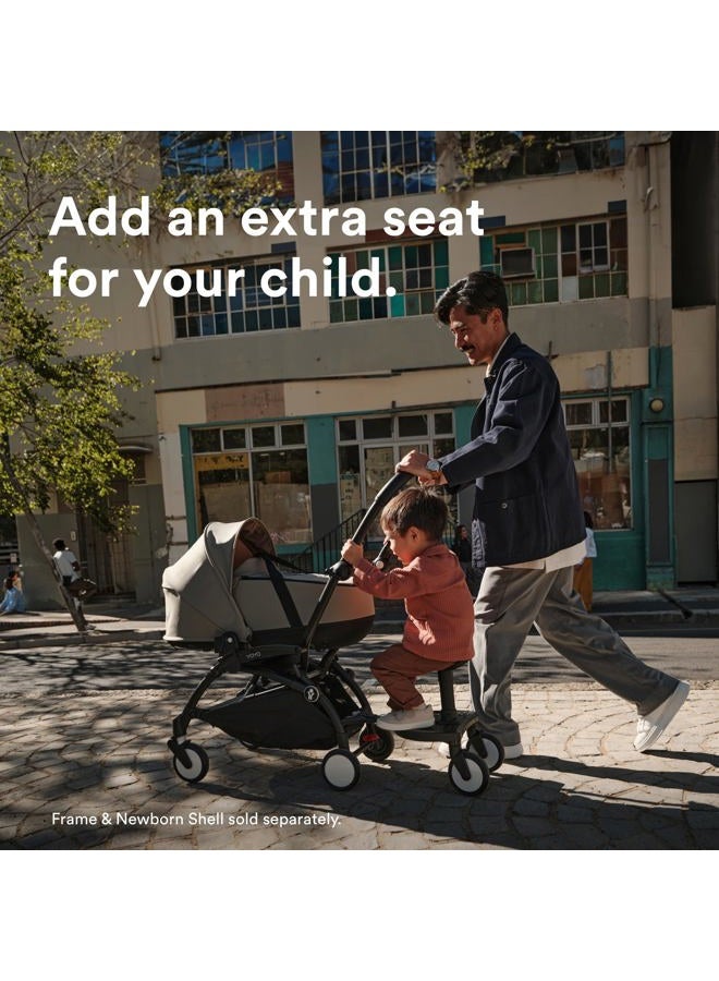 STOKKE لوحة يويو - للأطفال من 24-48 شهرًا أو حتى 44 رطلاً - سهلة التركيب على عربة يويو - Image 2