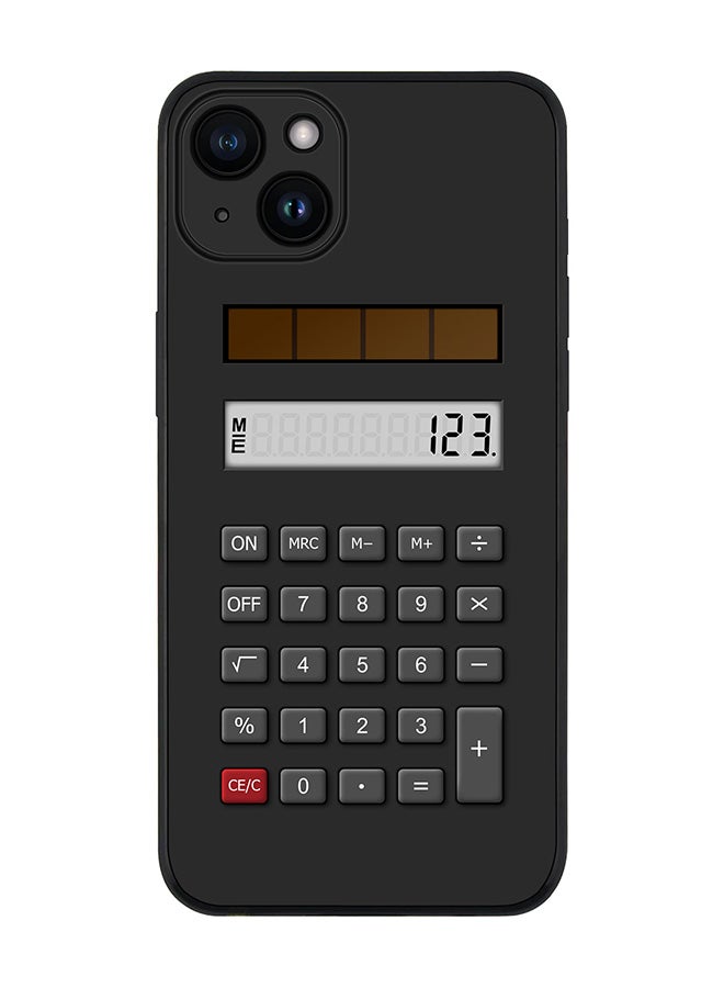 Stylizedd غطاء لجهاز آيفون 15 - أسود متين نحيف مرن مضاد للسقوط من TPU جل رقيق واقي للهاتف - كالك (أسود) - Image 1